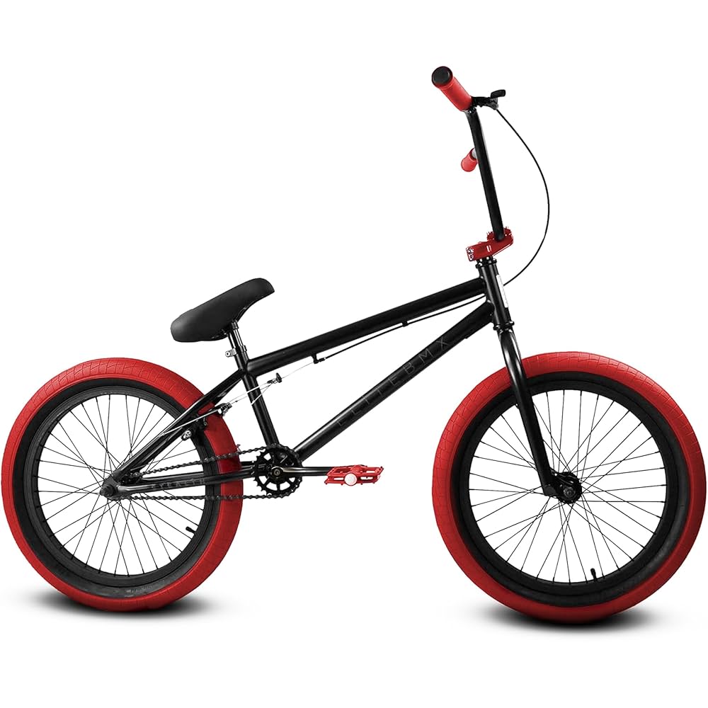 MOTO BMX 自転車 スチールフレーム Amazon | BMX 自転車 初心者から上級者向けの20インチBMXバイク