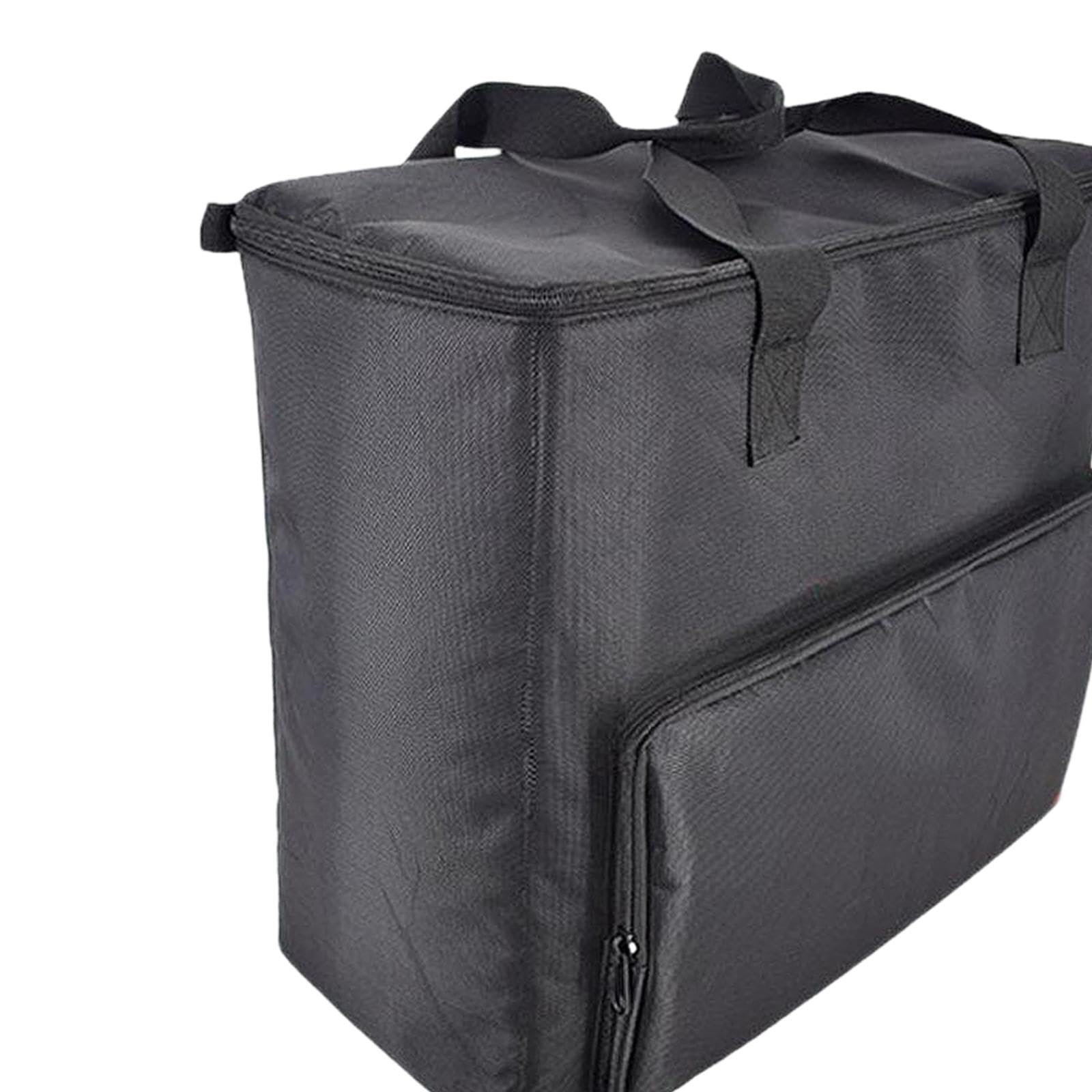 Desktop Computer Host Tasche Aus Robustem Oxfordstoff Tragetasche für PC Gehäuse Und Gepolsterte Aufbewahrung mit Fronttasche für Arbeit Studi, 46x20x42cm