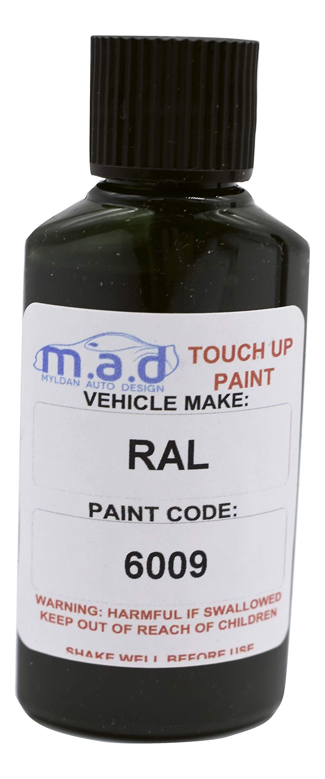 M.a.d Myldan Auto Design Green Ral 6009 Fir Touch Up Kit Repair Kit Paint With Brush Scratch Paint