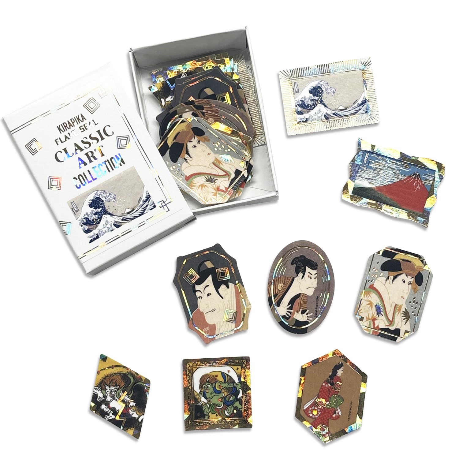 Amazon.co.jp: シール堂 日本製 フレークシール クラシックアート
