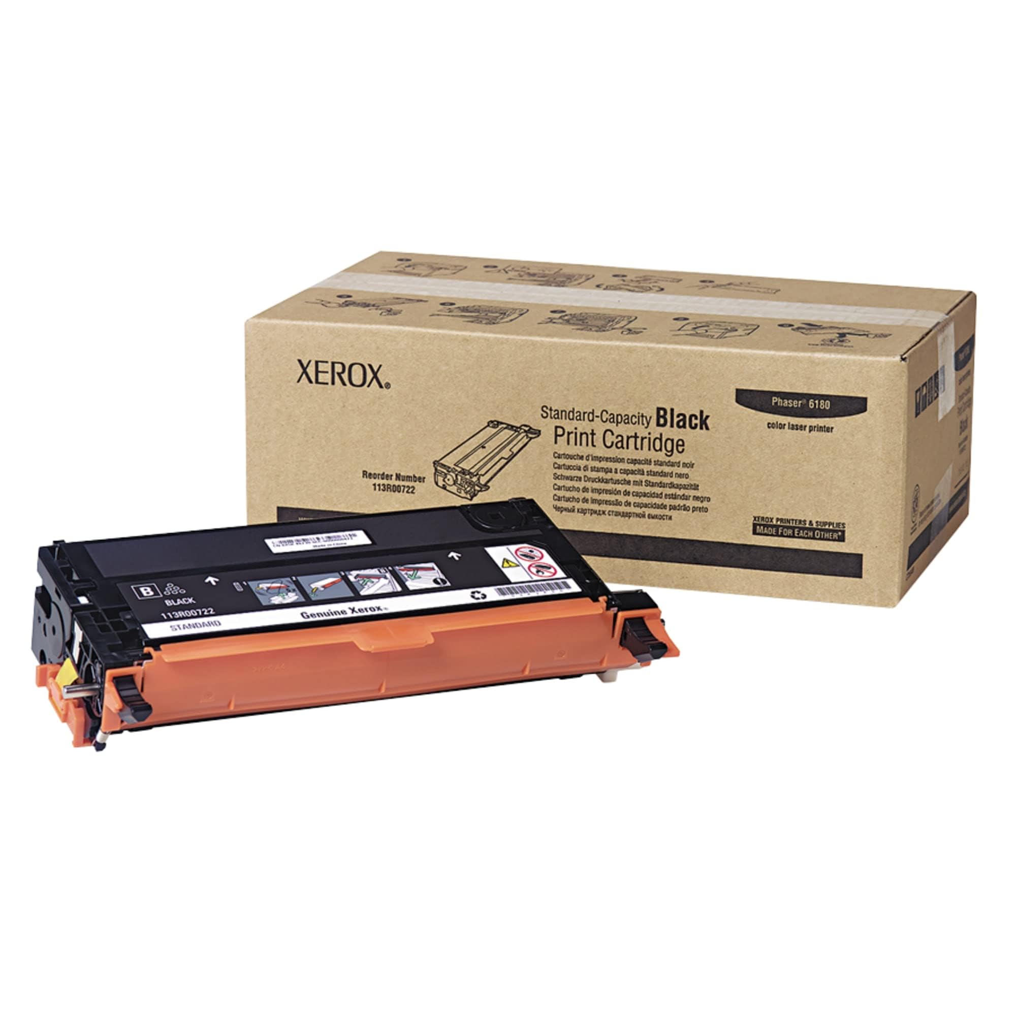 Xerox113R00722 Phaser 6180MFP - Black - Original - Toner Cartridge - for Phaser 6180DN, 6180MFP/D, 6180MFP/N, 6180N