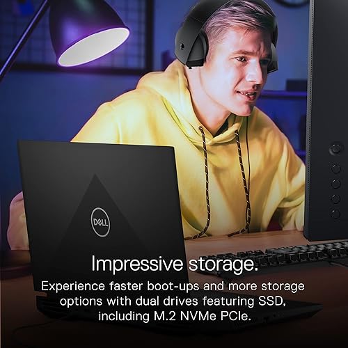 Vista 21 de Dell G15 5520 - Laptop para juegos de 15.6 pulgadas, pantalla FHD de 120 Hz, Intel Core i7-12700H, RAM DDR5 de 16 GB, SSD de 512 GB, NVIDIA RTX 3060