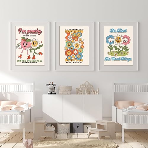 Miniatura 6 de Tatuo 12 impresiones artísticas vintage de los años 70, lindo póster positivo sin marco, retro para cocina, dormitorio, habitación, apartamento,