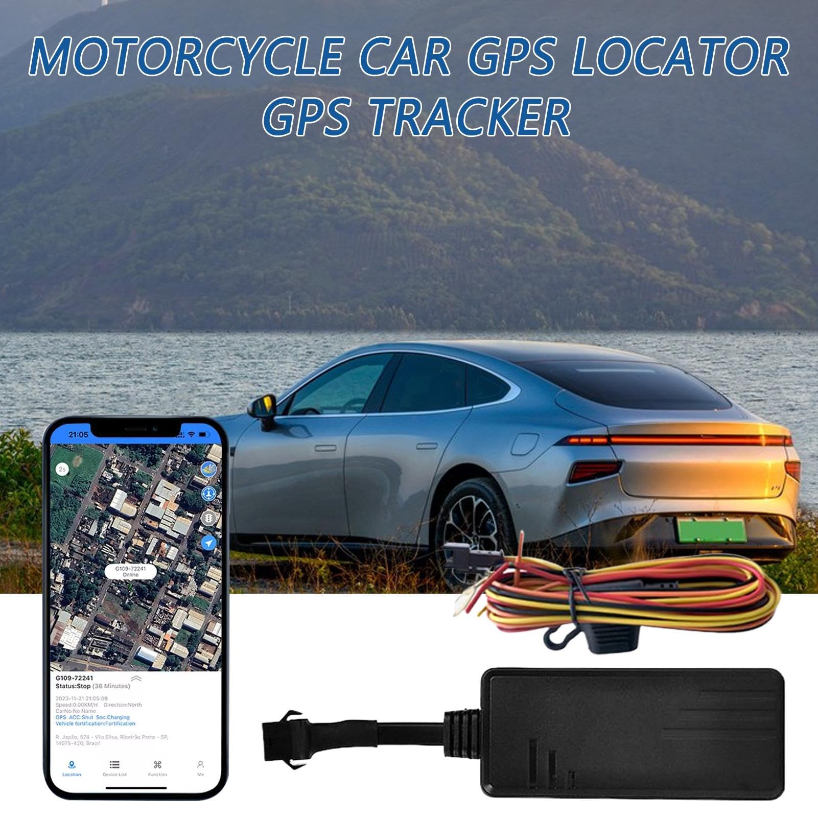 Localizzatore Auto Tracker Antifurto Impermeabile Localizzatore GPS Per