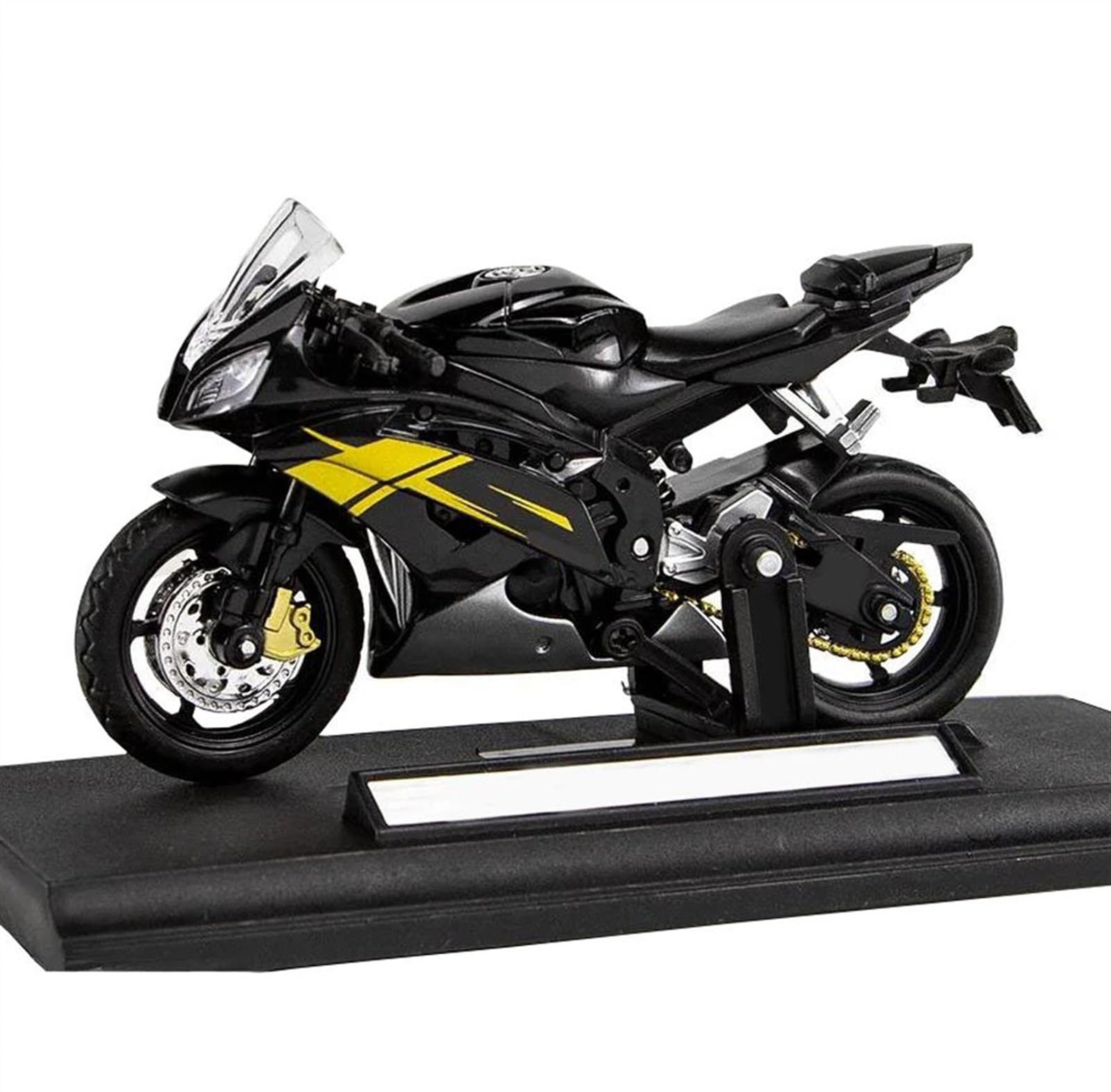 MAKUTU Modello di Moto in Scala per Yamaha R6 1:18 Collezione Regalo di Compleanno per Modello di Motocicletta in Metallo Pressofuso