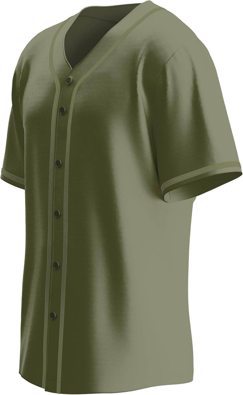 Baseball Jerseys Blank Button Down Shirts Plain Casual Short Sleeve Hipster Hip Hop Sports Adults Uniforms - Image 2