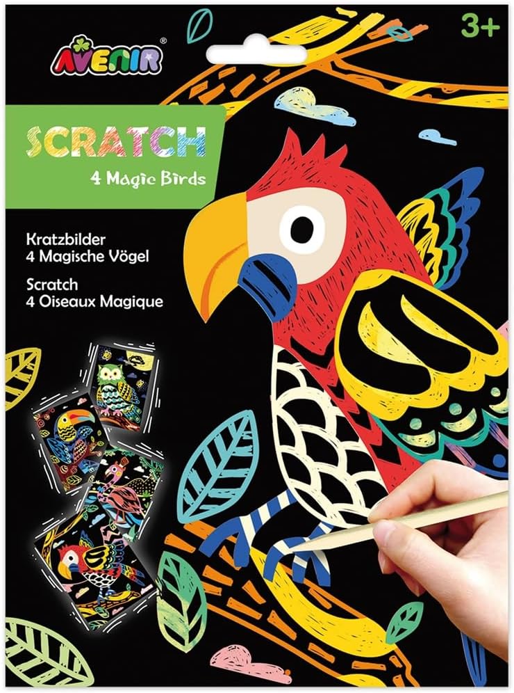 Avenir Scratch - 4 Magic Birds