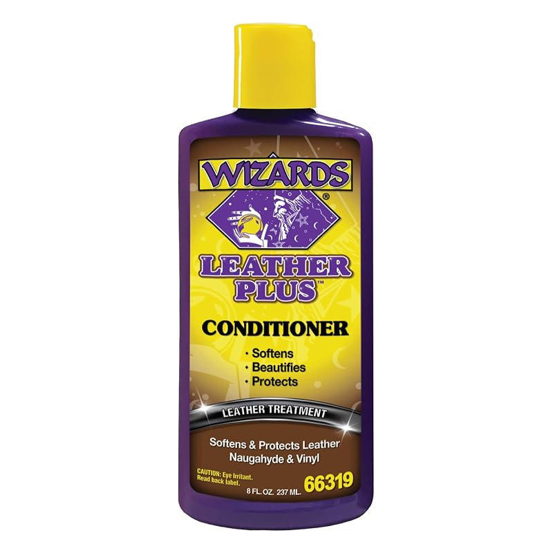 Condicionador para Couro e Vinil Wizards Leather Plus 237 mL