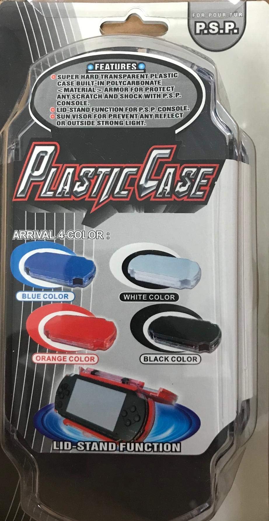 Dragonplus PSP 2 Ultra Slim Crystal Case and Stand 2 In 1 - Sony PSP;
