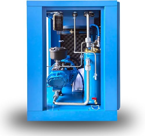 Miniatura 6 de Compresor de aire de 460V 10HP Compresor de aire trifásico 60Hz Frecuencia de velocidad variable Tornillo rotatorio Compresor de aire 39cfm 120 psi