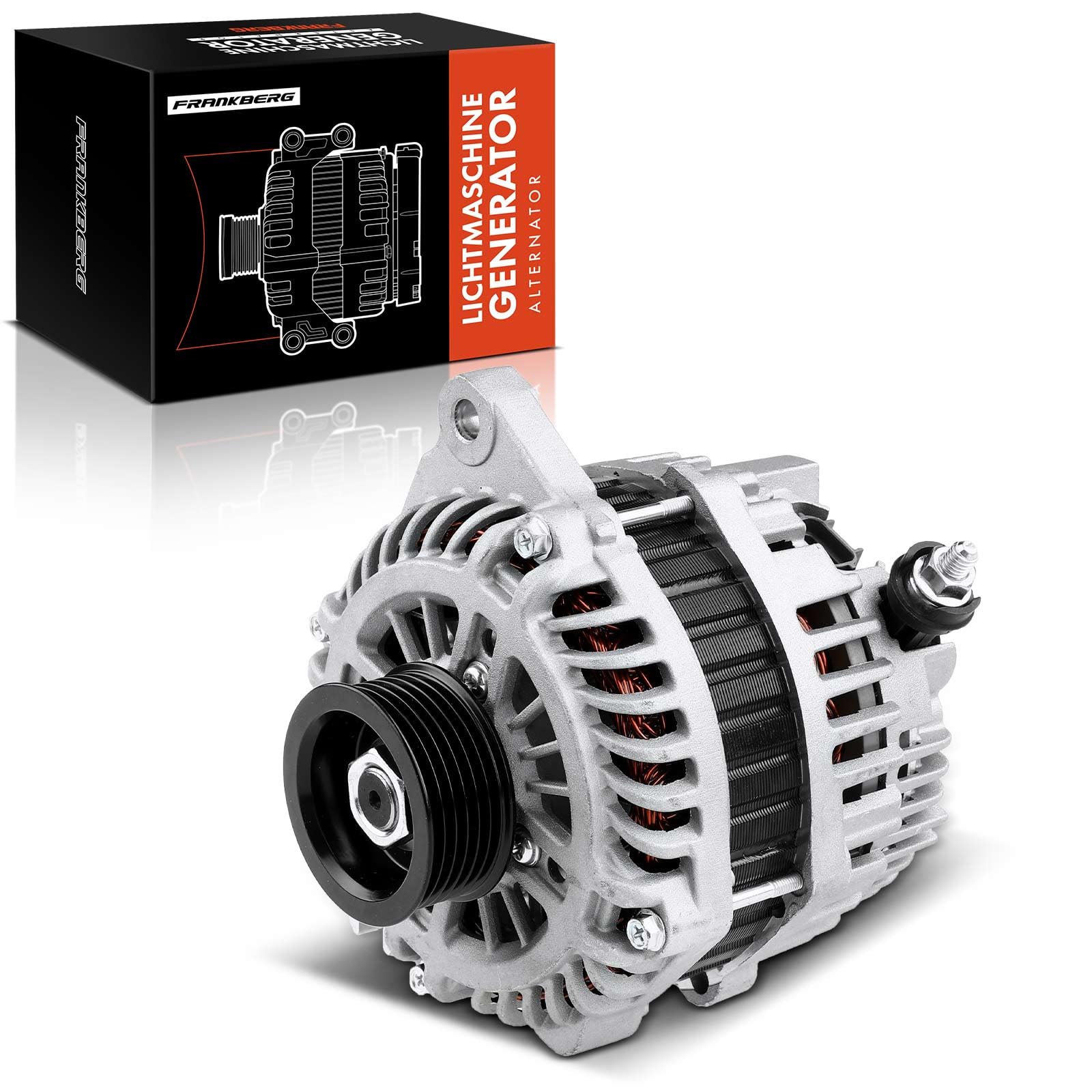 Frankberg Generator prądnicy 110 A, 3-biegunowy, kompatybilny z CX-9 TB 3,5 l, 3,7 l, benzyna, 2006-2016, Replace# A3TJ2391