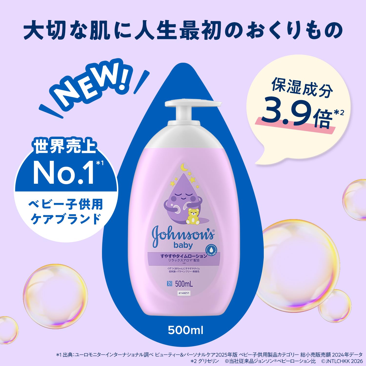 Amazon.co.jp: ジョンソンベビー ジョンソン すやすやタイムローション
