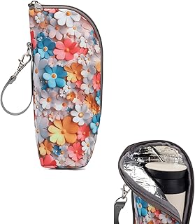 Universal Babyflaschenwärmer Tasche mit Lanyard Tragbare Isoliertasche für Babyflaschen Milchflasche Isoliertasche Baby Flaschen Isolierbeutel Baby Flaschenwärmer Tasche