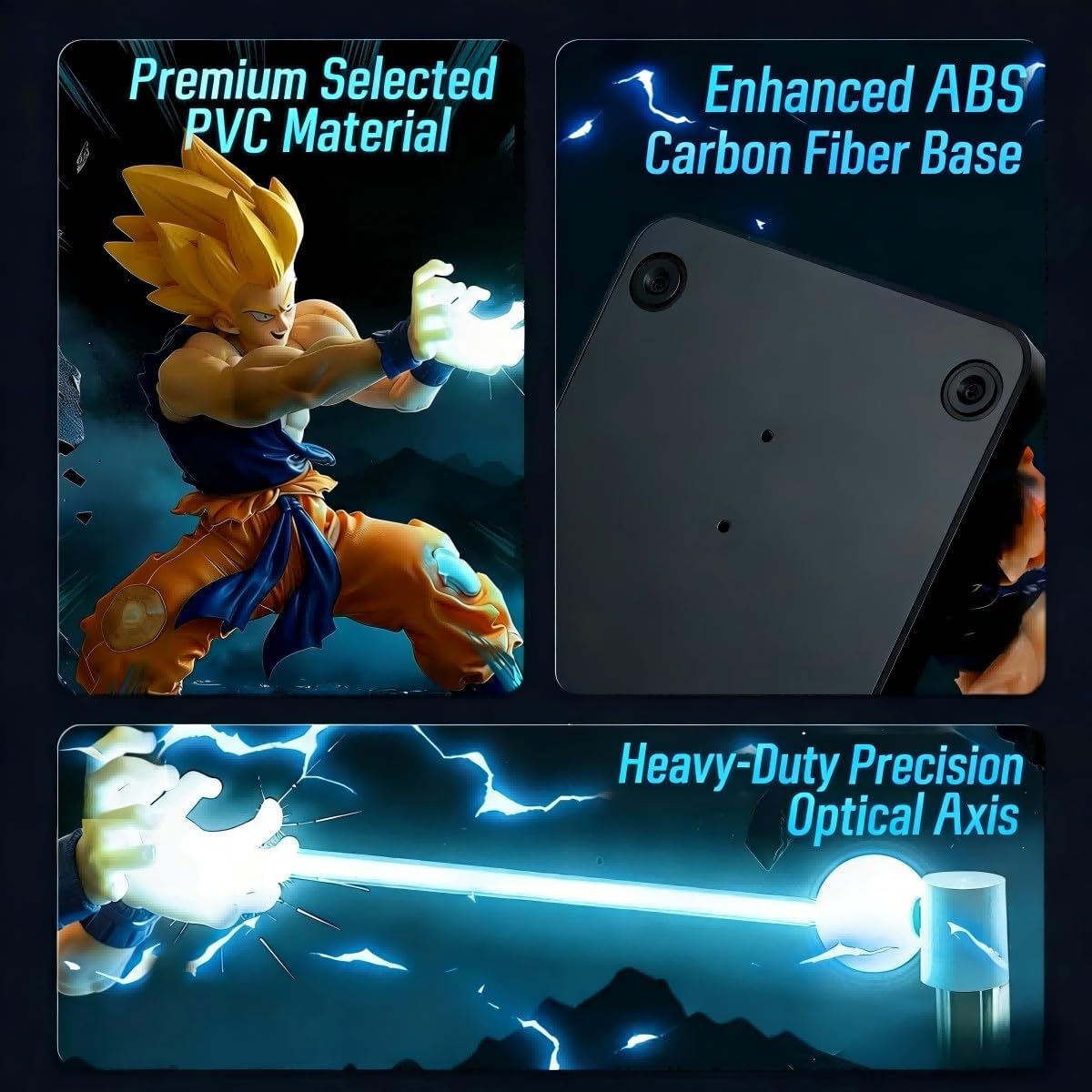 Anime Character Night Light, with LED Lighting Effects, Floating Effect, Rechargeable, Touch dimming, Anime Table Lamp, Gift, Room Decoration, and a Collectible-Level Table Lamp for Anime fans