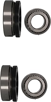 AB Tools 2 Trailer Wheel Hub Tapered Roller Bearings Kit for ALKO 2361 KIT 32005 32007