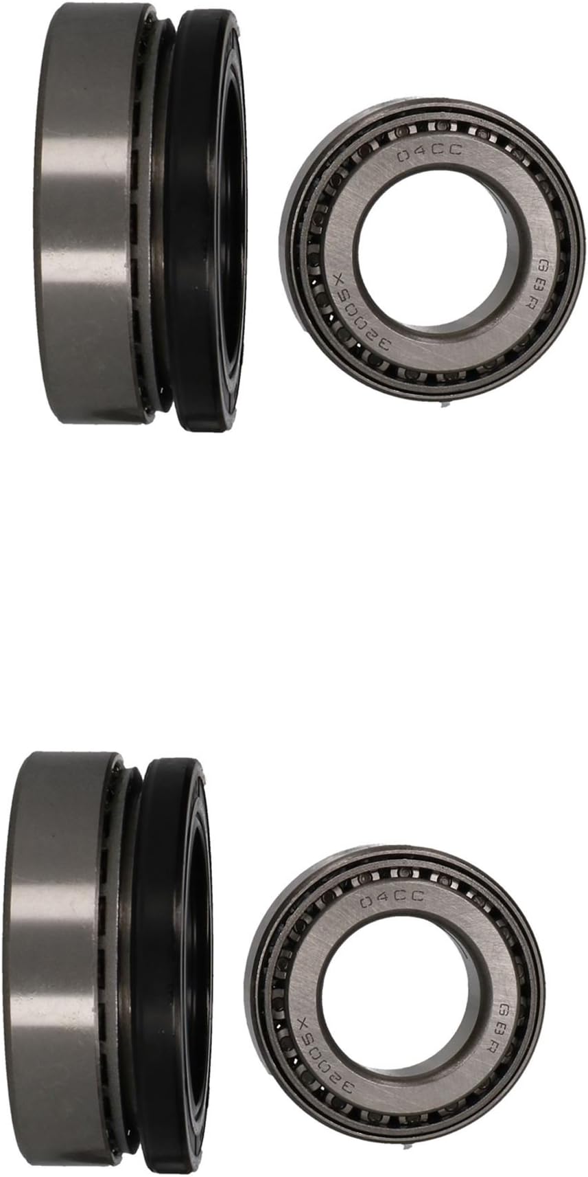 AB Tools 2 Trailer Wheel Hub Tapered Roller Bearings Kit for ALKO 2361 KIT 32005 32007