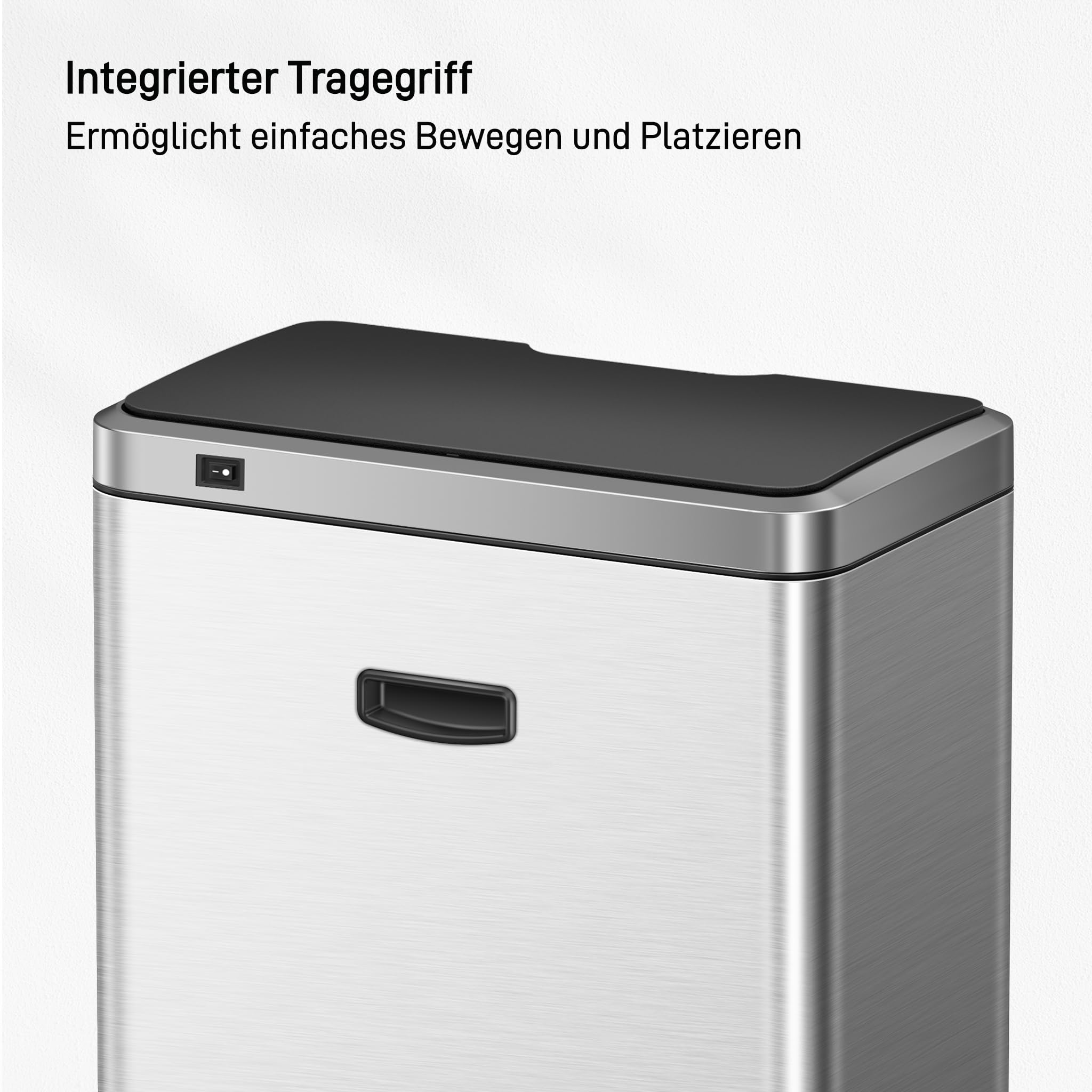 Eko Sensor Mülleimer 2 Fächer 20L – Bild 8