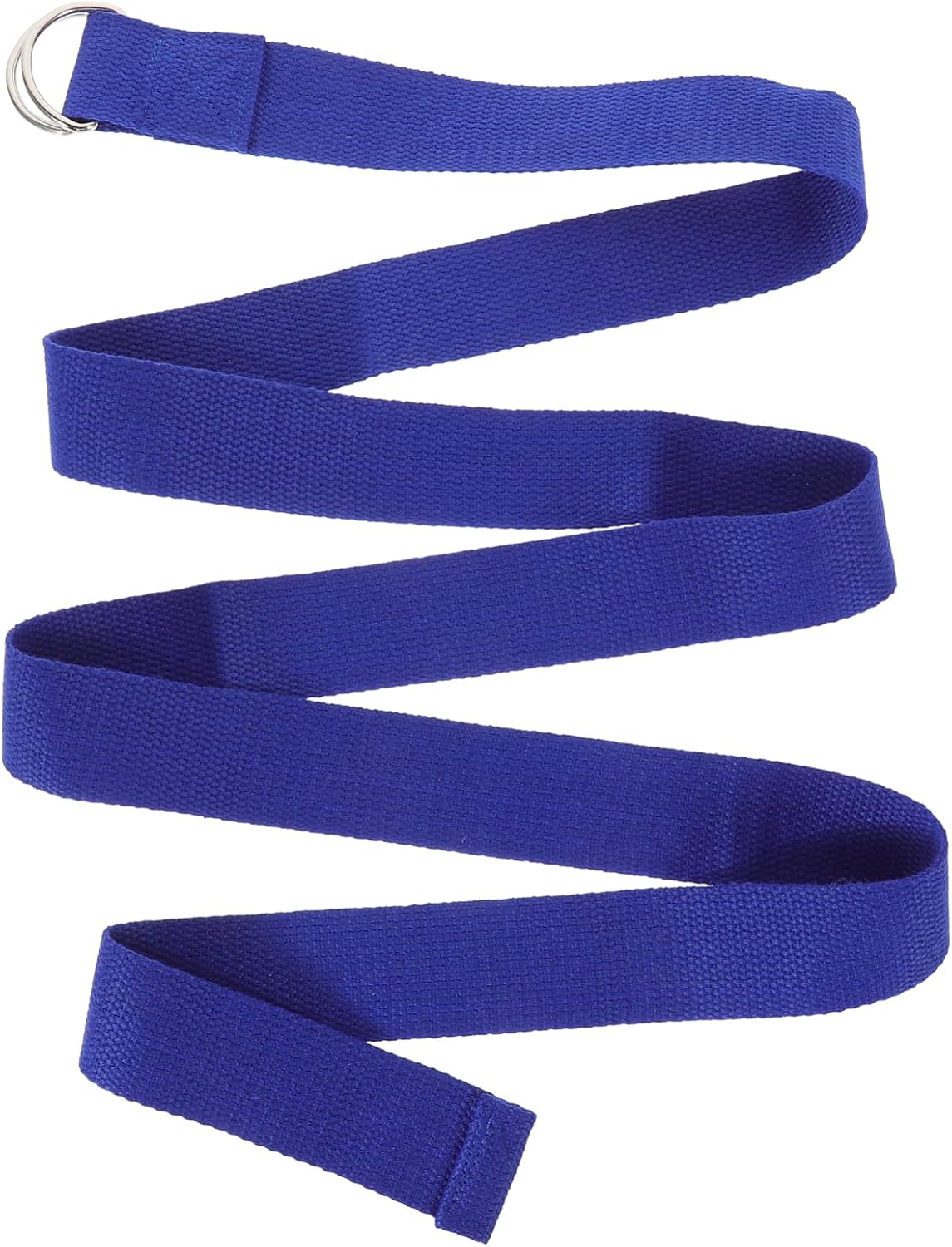 YARNOW 5Pcs Non Elastic Yoga Strap Durable Fitness Bands for Stretching Stability Support Yoga Accessory for Beginners Advanced Practitioners