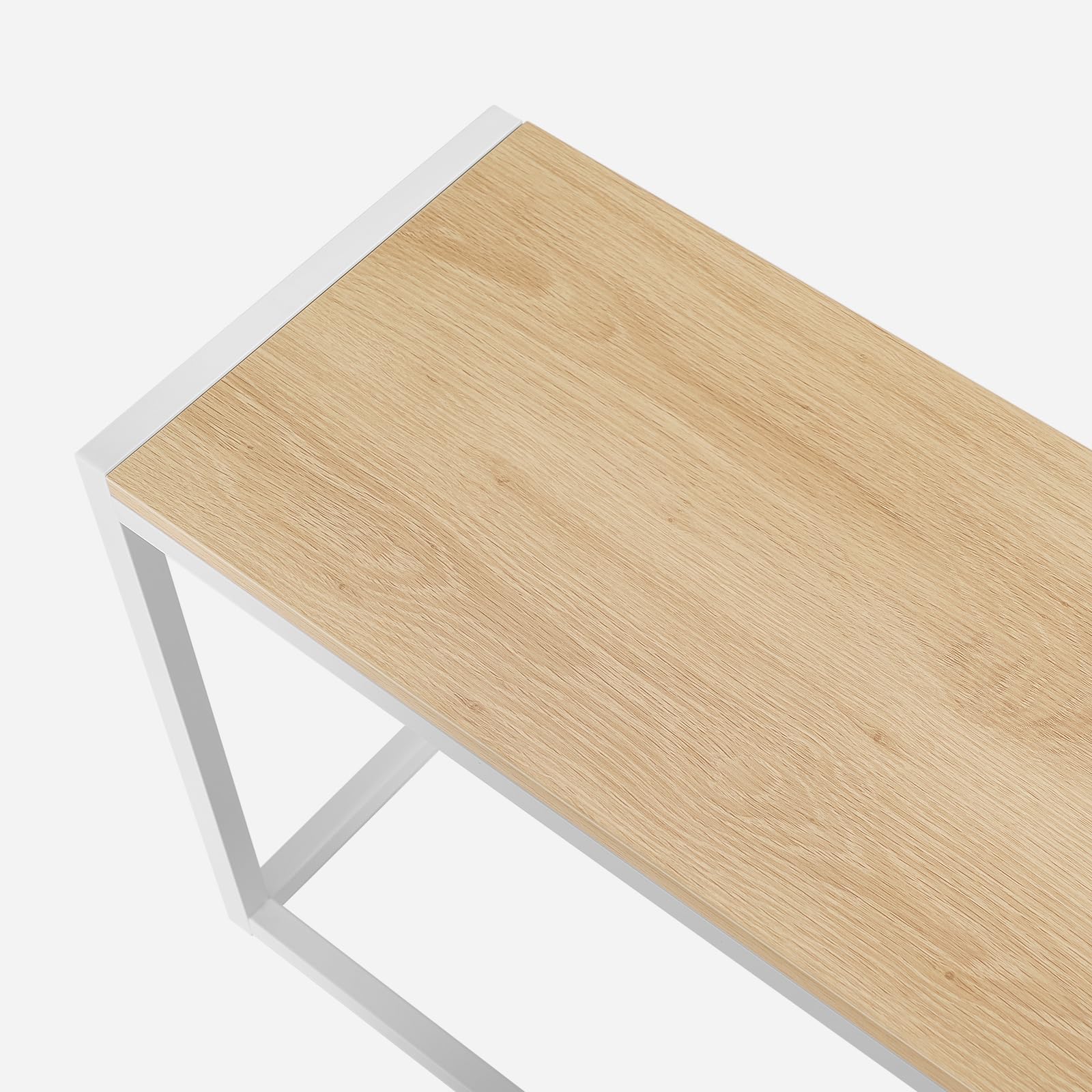 HOOBRO Sitzbänke für Esszimmer Bank, 120 x 30 x 46,5 cm Küchenbank, Essbank im Industrie Design, Stabiler Metallrahmen, Einfach zu montieren, für Küche, Wohnzimmer, Eingang, Schlafzimmer EWN12CD01