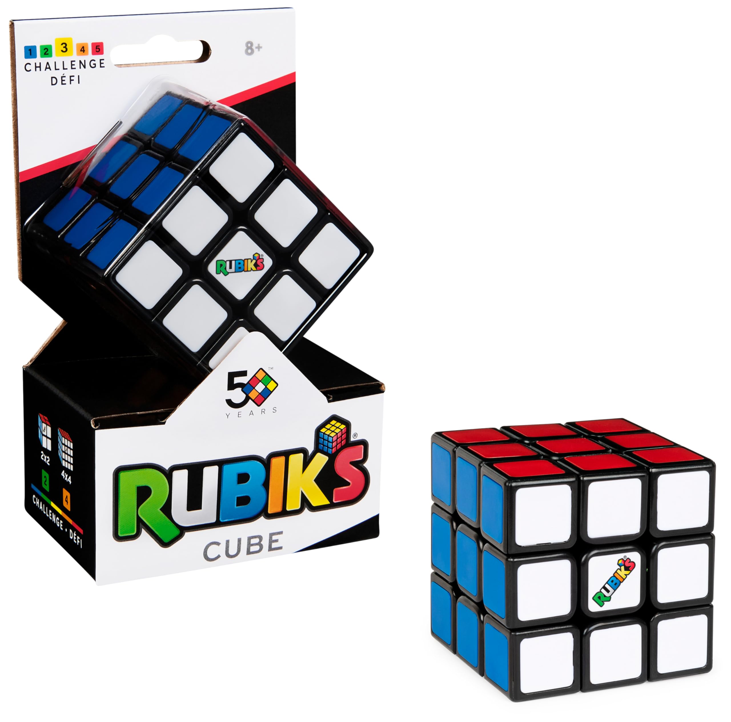 Rubiks - Cubo De Rubik Rápido Speed Cube - Rompecabezas Adultos Y Rompecabezas Niños | Rubik Cube De Bolsillo para Desafiar La Mente | Regalo Niño 8 Años O Más | Juegos Niños 8 Años