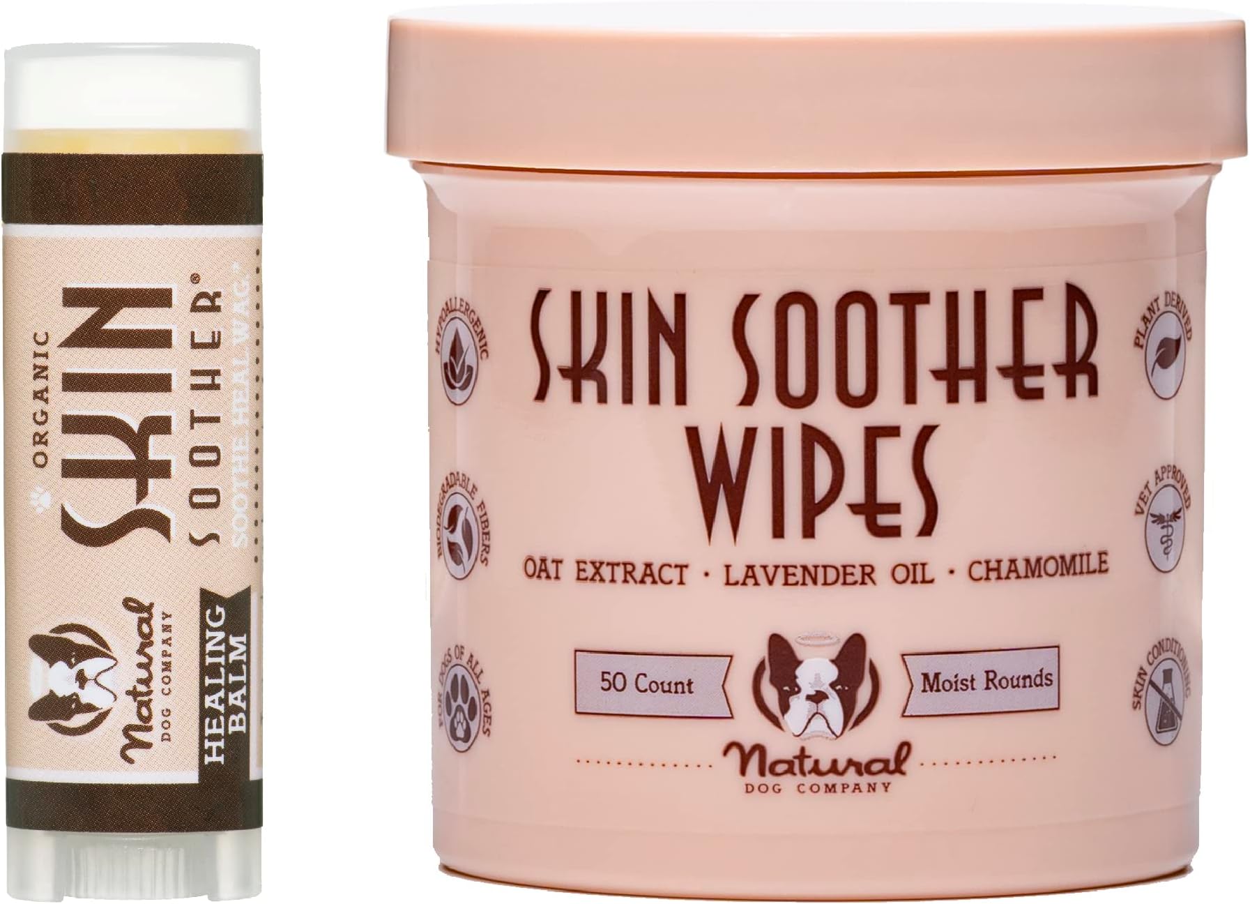 Natural Dog Company Skin Soother, 2 oz. Tin, Allergy and