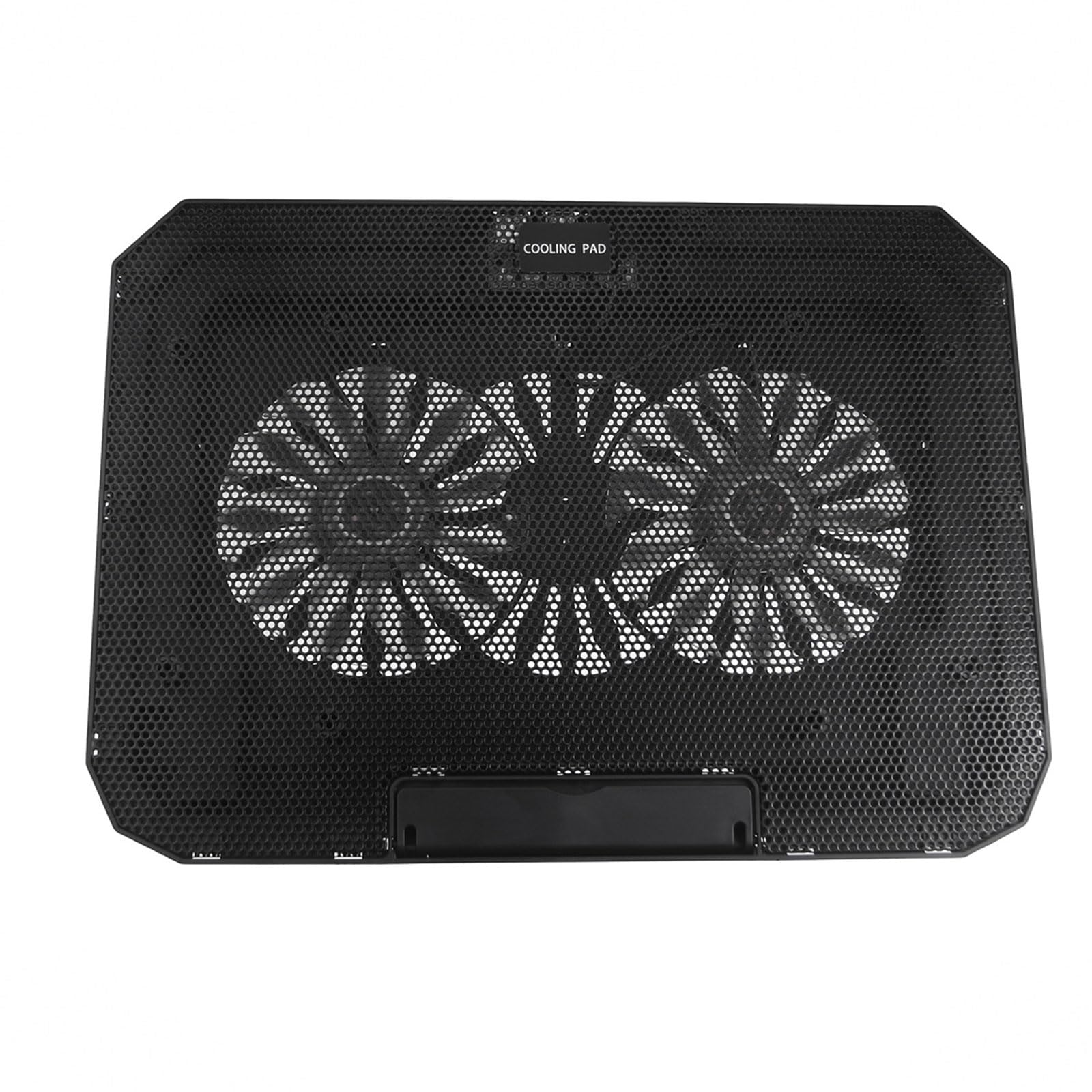 Verstellbarer Laptop-Kühlständer mit leisen Ventilatoren, Handyhalterung und Metalldesign für verbesserte Notebook-Kühlunterlage