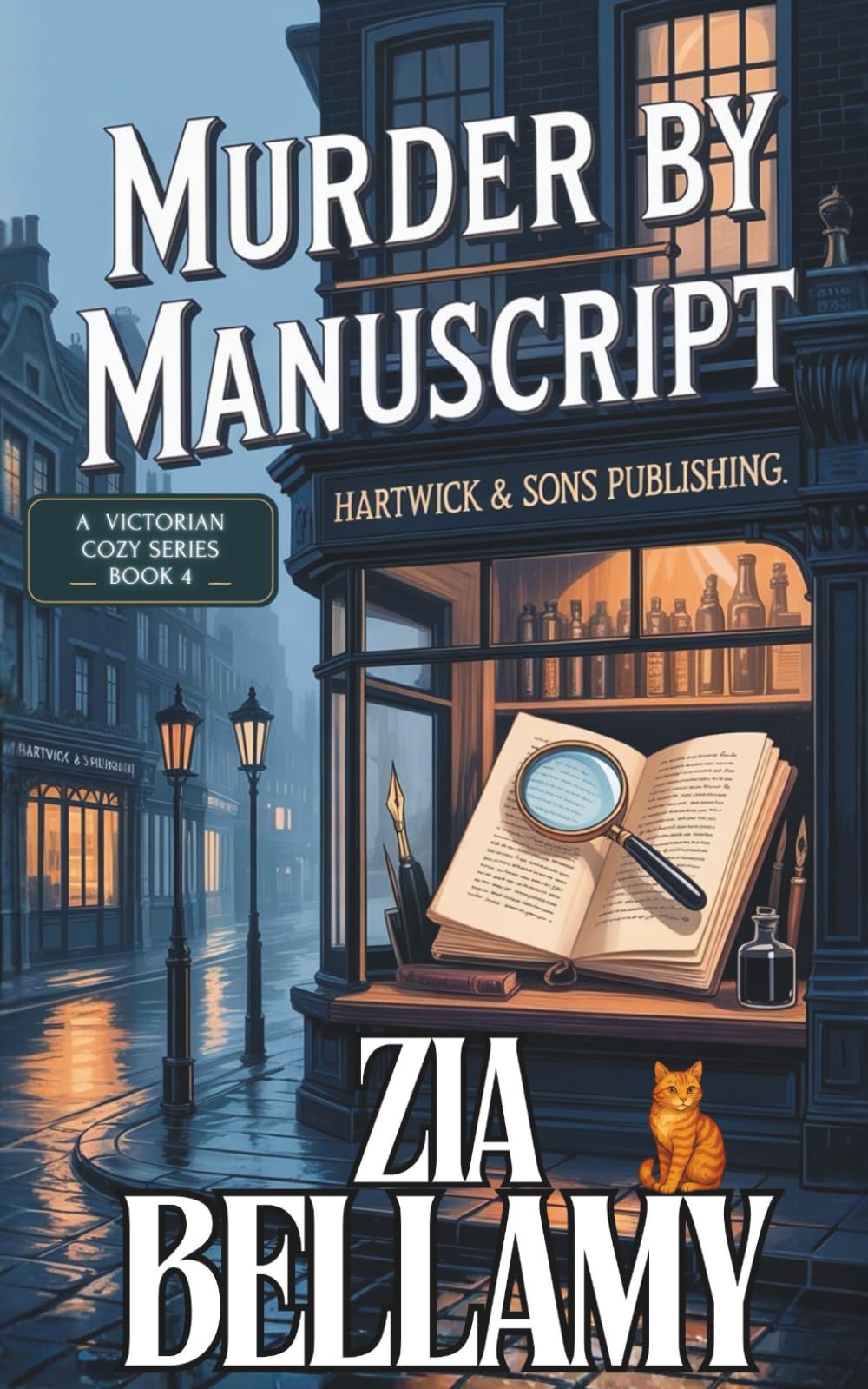 Murder by Manuscript: A Victorian Cozy Mystery (Tarots and Tea Leaves Mysteries)