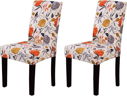 Miniatura 9 de Fundas elásticas para sillas de comedor, extraíbles y lavables, protector de asiento funda para silla Parson para comedor, fiesta, banquete, hotel,