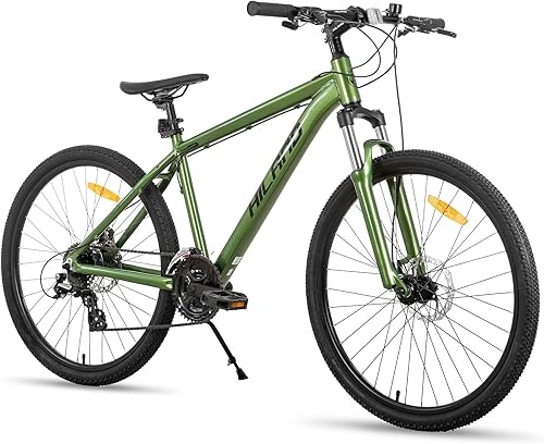 Miniatura 1 de Hiland - Bicicleta de montaña de 26 pulgadas para hombres y mujeres, bicicleta para adultos con tren de transmisión de 24 velocidades, horquilla de