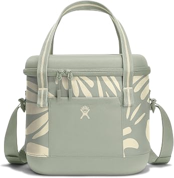 Hydro Flask Cooler Bag - Insulated Portable Soft Cooler - 12 L Capacity in Botanical Bliss Agave