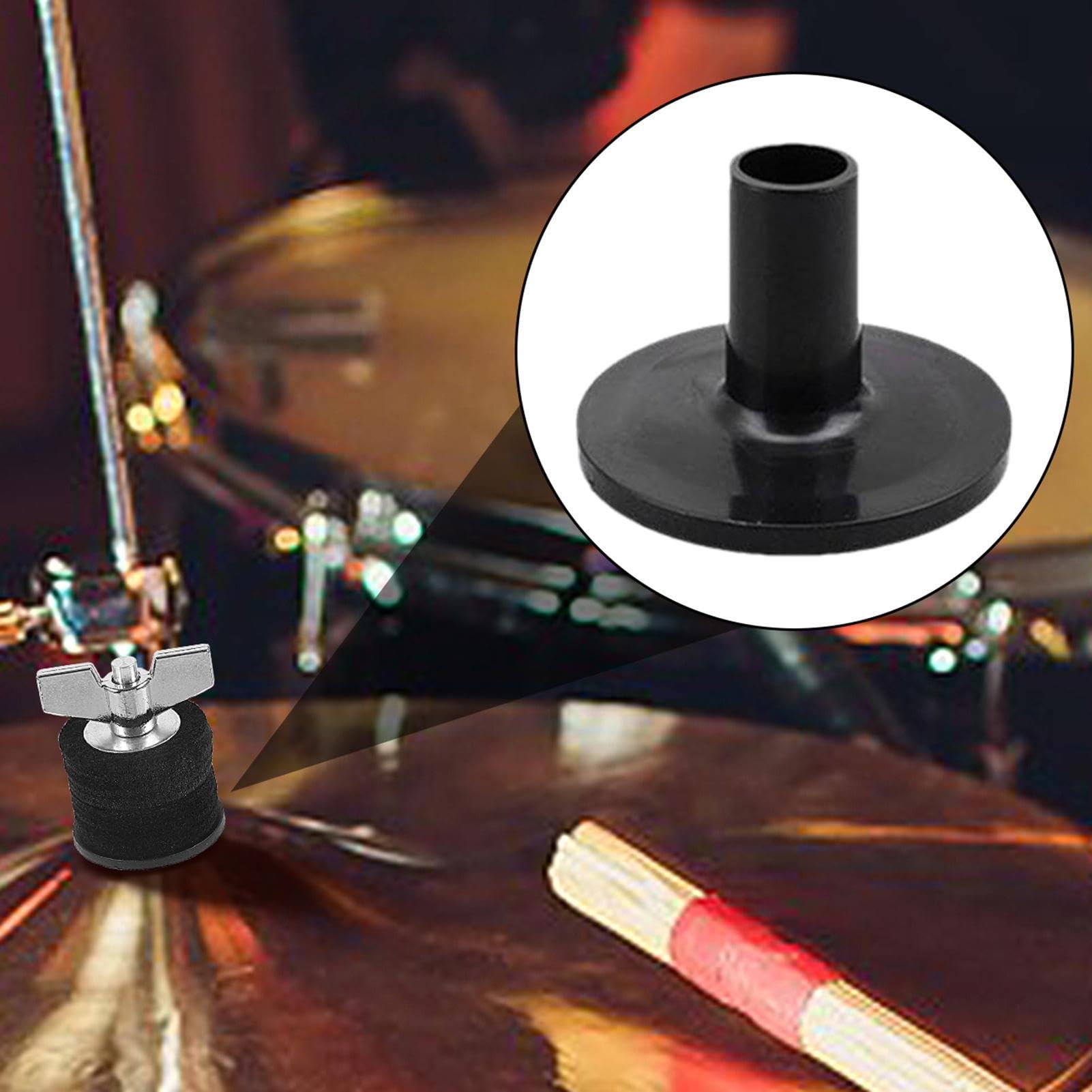 20 Stück Becken Ersatz Zubehör 3.7×2.6×1.1cm ABS Beckenhüllen Drum Trommelbeckenständer Drums Set Hüllen Drum Set Ärmel Professionelle Trommel Ärmel Für Schlagzeug Percussion Instrument