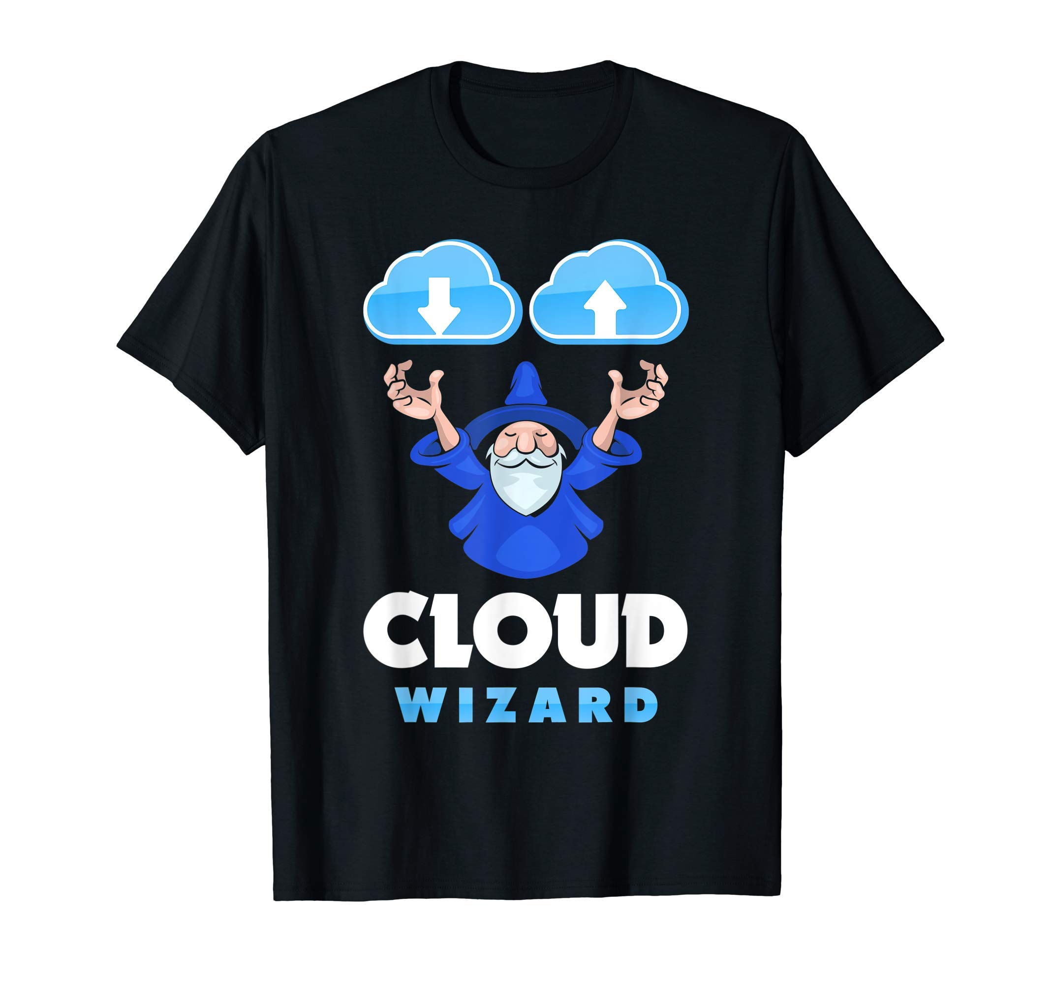 DevOps Base - Cloud Computing Sysadmin DesignsDevOps Engineer Cloud Computing Cloud Wizard Funny T-Shirt