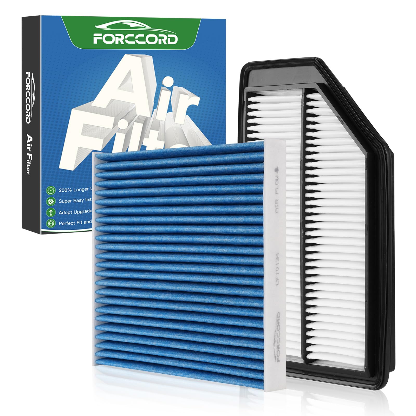 Cabin &amp; Engine Air Filter Kit for Honda Odyssey 2011-2017 3.5L