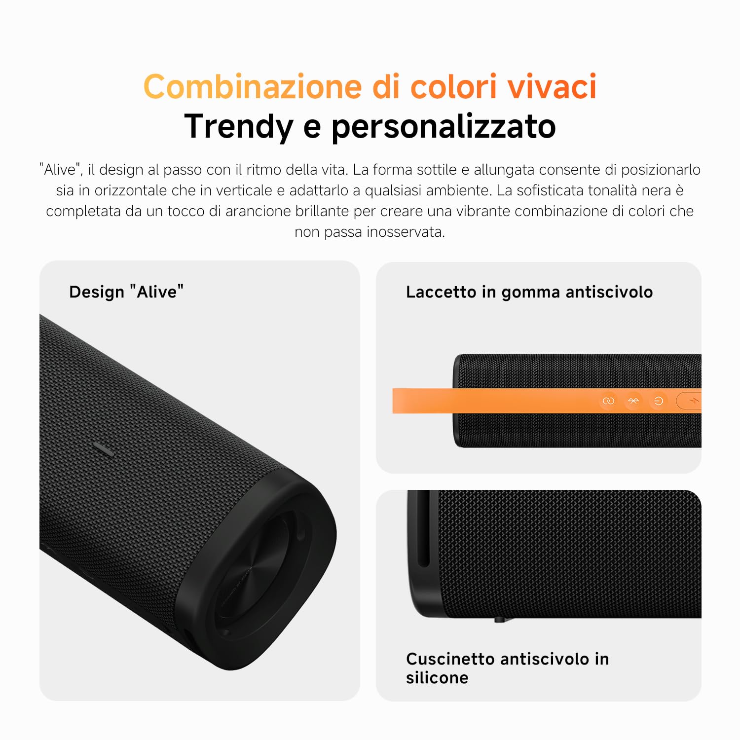 XIAOMI Sound Outdoor Cassa Bluetooth Portatile 30W, Suono Potente e Dinamico, 12 Ore di Autonomia, IP67 Waterproof, TWS Pairing, Bluetooth 5.4, Design Elegante e Portatile, Rosso