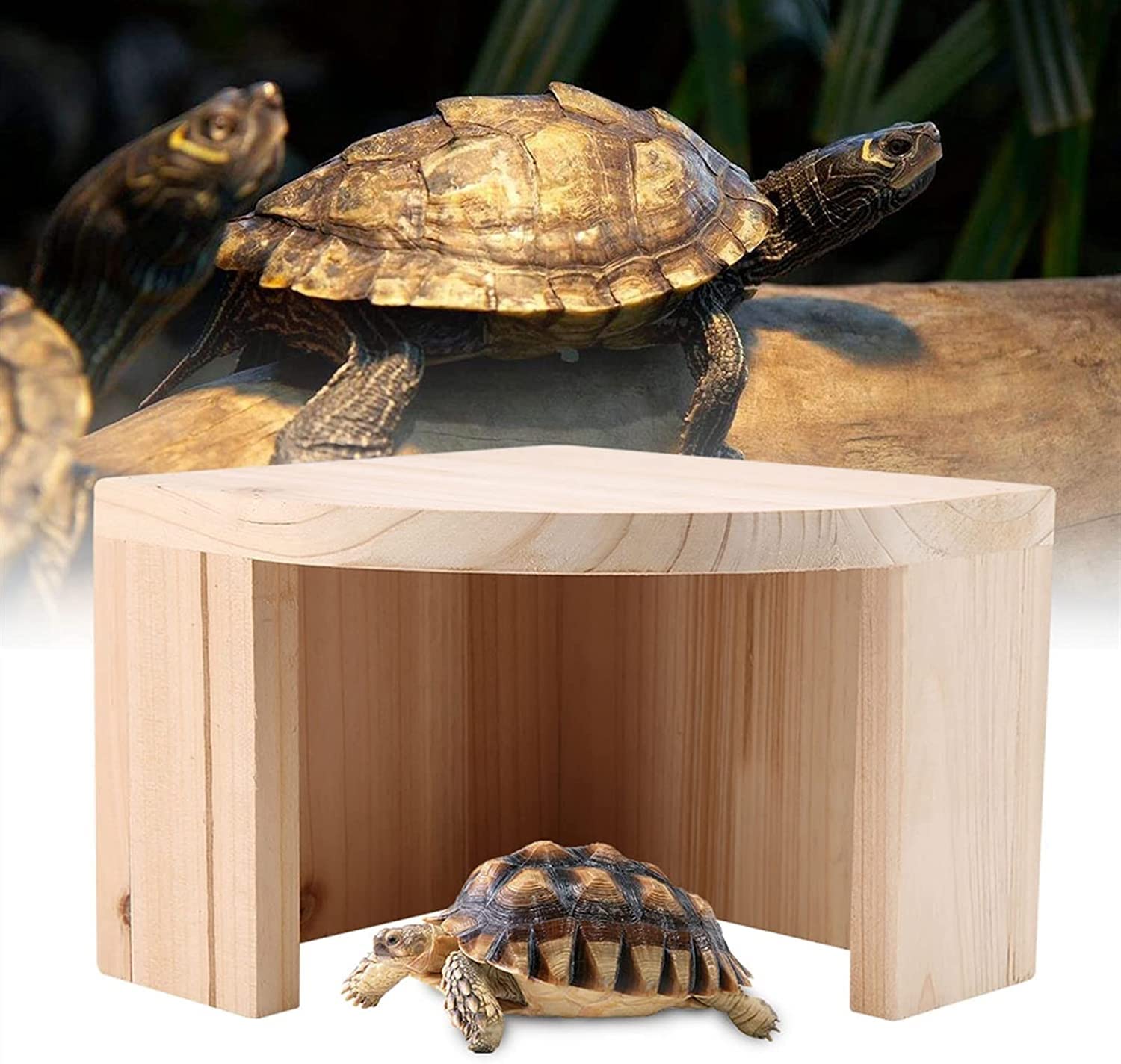 Aquarium-Deko-Ornamente, Aquarium-Dekorationen, Aquarium-Dekorationen, Pflanzen, Keramik, Aquarium, Unterstand, Versteckhöhle, Reptilienverstecke, kleine Höhle, Schildkrötenhaus-Dekoration for die Dek