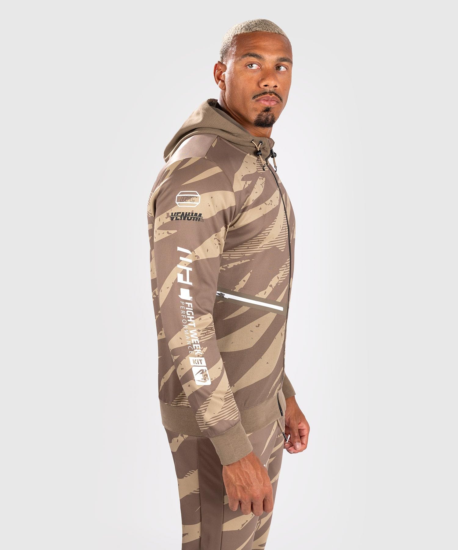 Venum mens Ufc Adrenaline By Venum Fight Week Mens Zip Hoodie product thumbnail 7