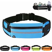 Anti-theft Invisible Waist Bag, Anti-Theft Money Belt Multifunctional Outdoor Sports Waist Bag, for Outdoor Running Blue