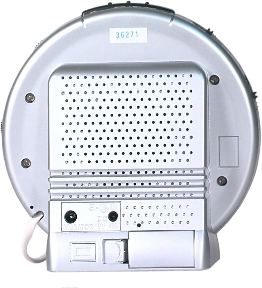 Sonic Alert SBA475SS - Reloj despertador analógico con ...