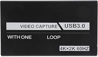 Game Capture Card Game Recorder Box Device Output Recording HDMI Video Capture Card Game Recorder Device Game Capture Device Video Recording for Real-time Live