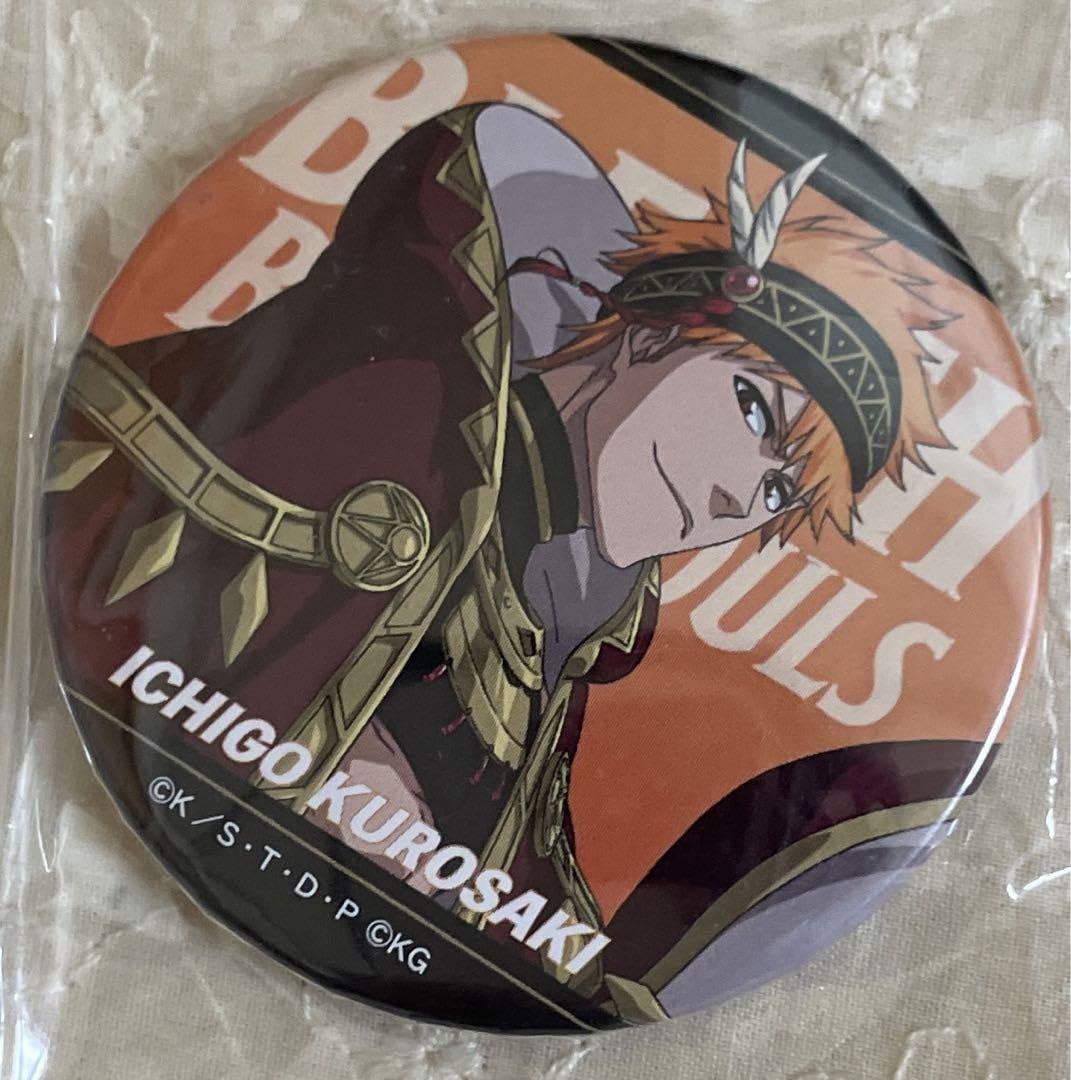 【新品未使用】BLEACH BraveSouls ブレソル 一護　缶バッジ BLEACH Brave Souls 缶バッジ 黒崎 一護 - メルカリ