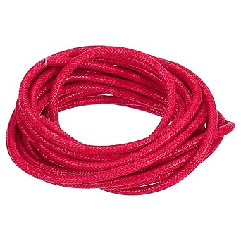 PATIKIL 9.8 Feet 14AWG Electronic Wire, Insulated High Temperature Resistant Electrical Flexible Silicone Cable for Lamp Boiler Heater, Red