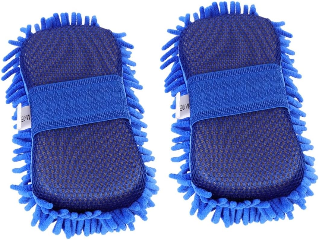 STOBAZA 3sets 2pcs Car Wash Gloves Durable Auto Cleaning Mitts for Car Care Lightweight Design Safe for and Everyday Use 2pcs*3