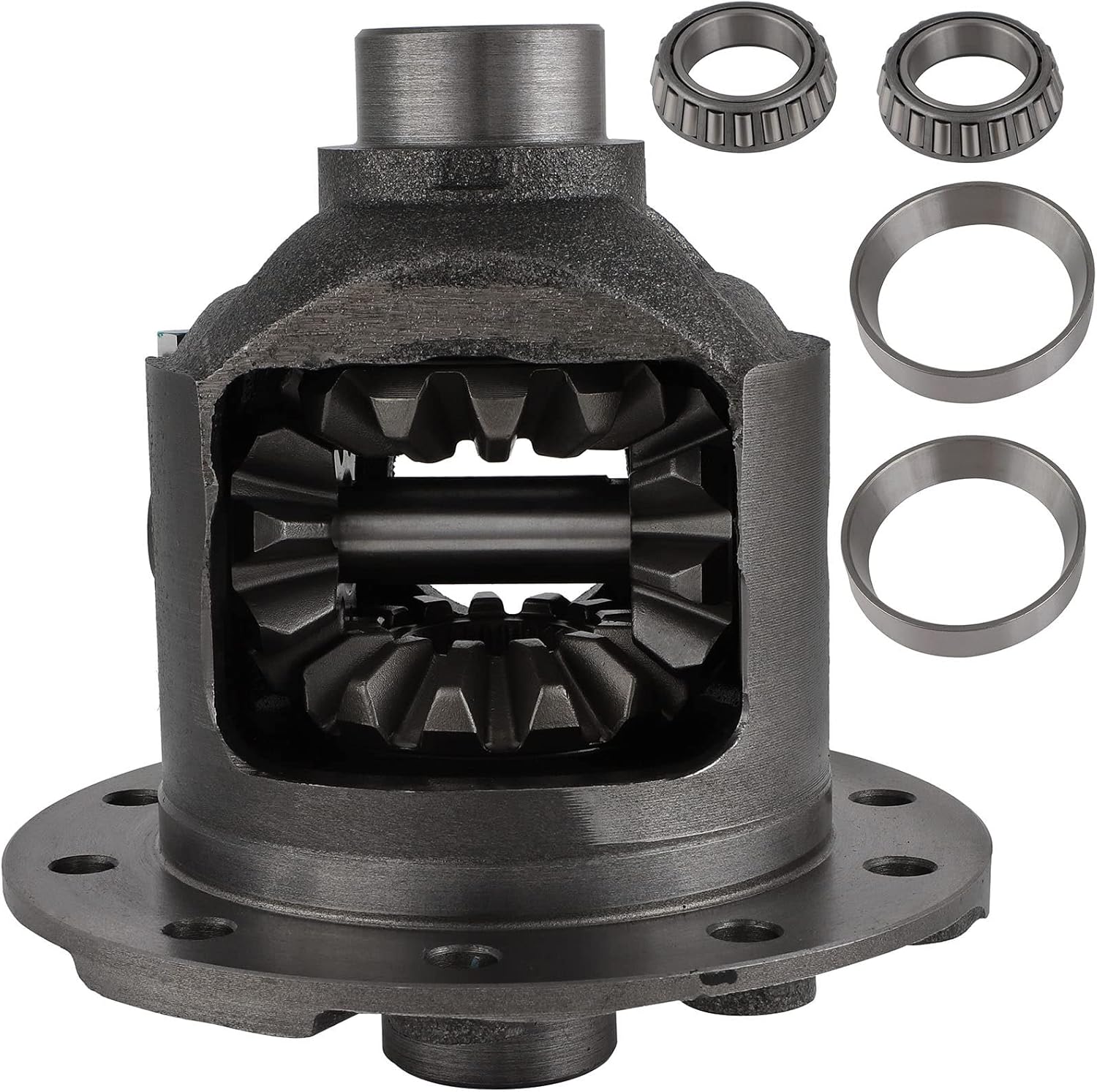 ECCPP Differential Open Loaded Carrier Case For Bearing Compatible For GMC Chevy 8.5" 8.6" 10 Bolt 30 Spline Silverado Sierra Replace# 40048044