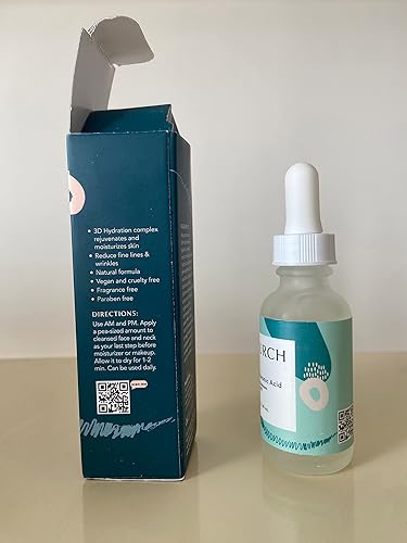 Miniatura 4 de NURCH suero de ácido hialurónico puro para cara  vitamina B5  champiñones de nieve  natural y ligero para antienvejecimiento  vegano limpio y libre