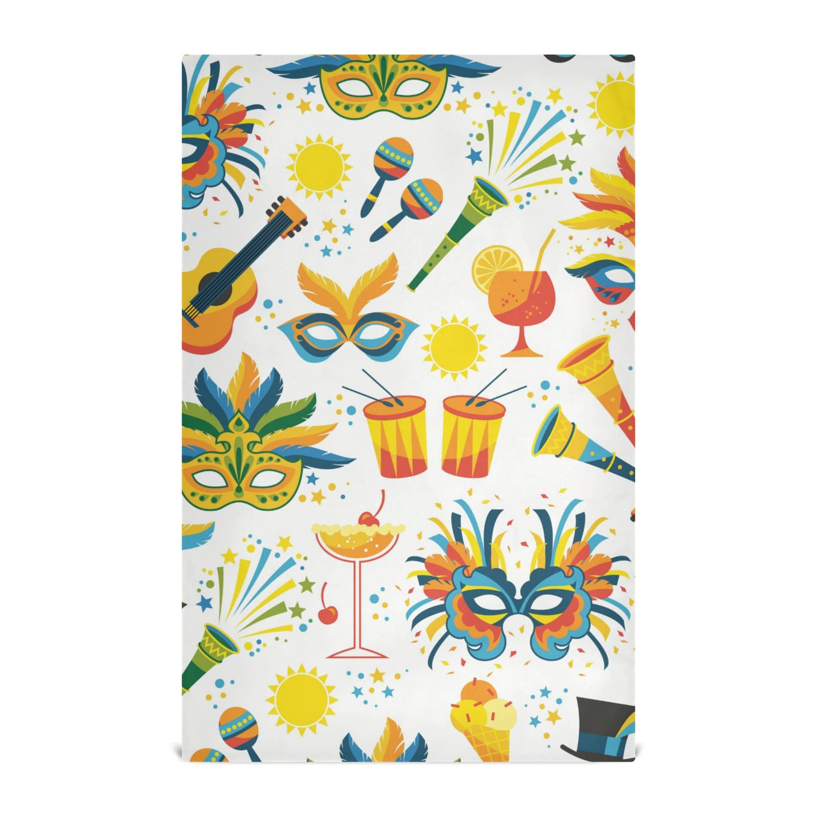 Torchons De Cuisine De Noël - Polyester Absorbant à Séchage Rapide, 45x66 Cm, Motifs Festifs