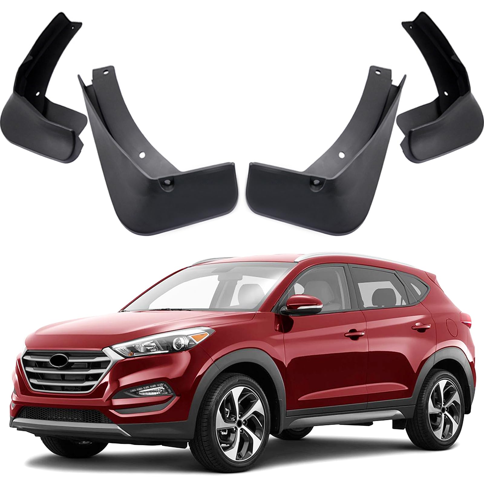 Car Mudguard Fender Mud Flaps Splash Guards Compatible with Hyundai Tucson 2016 2017 2018 2019 2020 2021