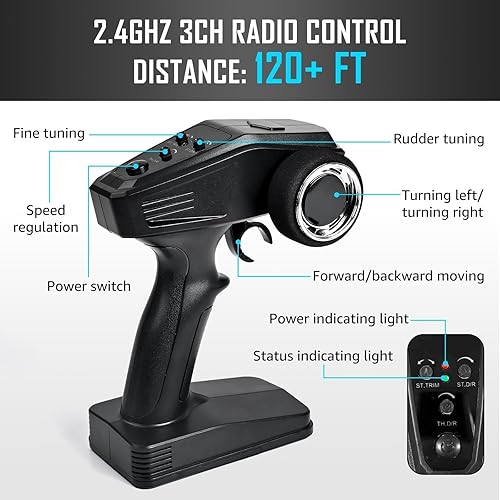 Miniatura 7 de kolegend Camión monstruo cibernético a control remoto 2 en 1 y auto de deriva para adultos escala 118 4WD 40 KMH auto RC rápido todo terreno con