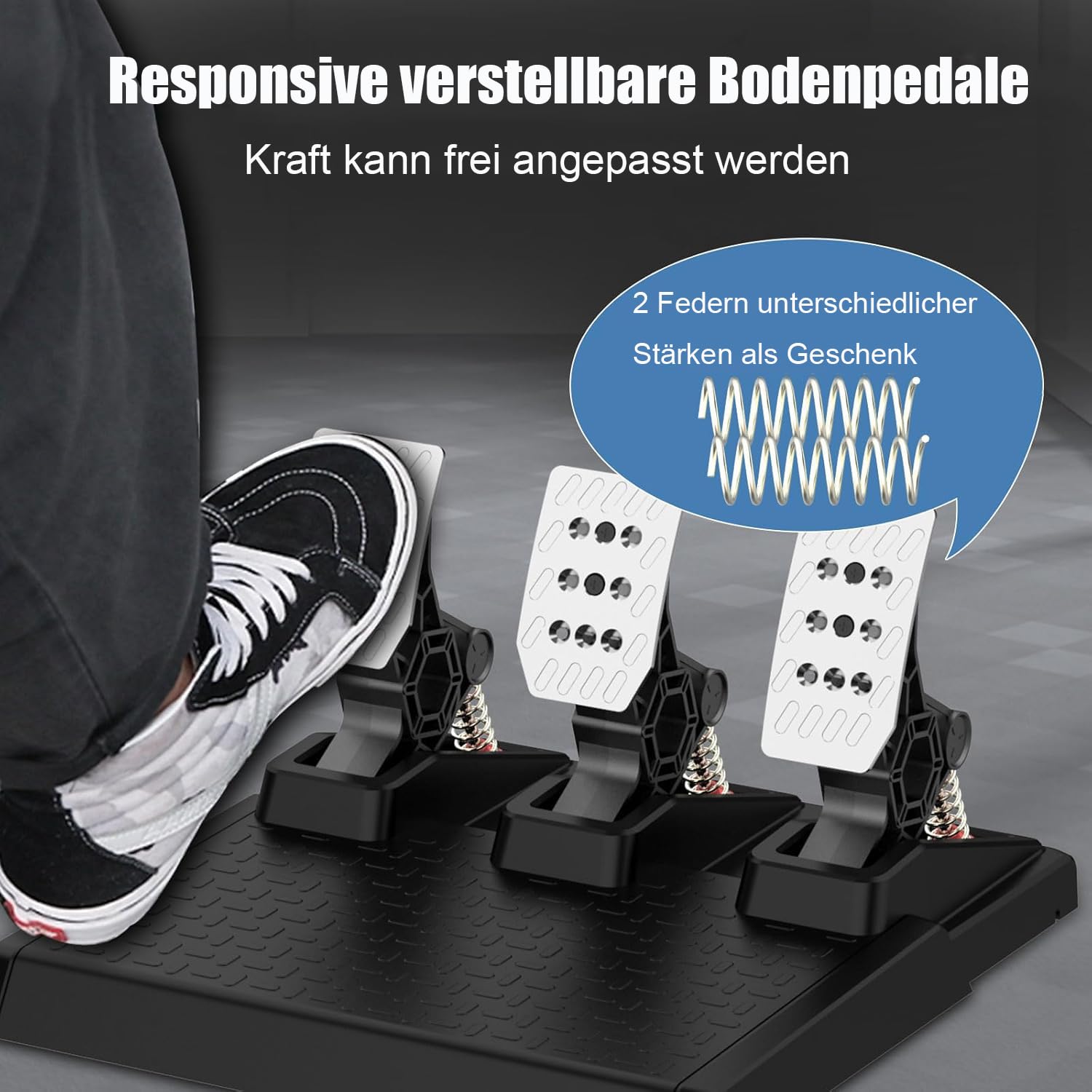 DOYO Gaming Lenkrad für PC, Rennlenkrad für Xbox One mit Hall Metall FußPedalen und Sechsgang-Schaltknüppel-1080° Drehung Lenkrad Kompatibel mit PC,PS4, PS3, Xbox One, Xbox Series X/S,Switch