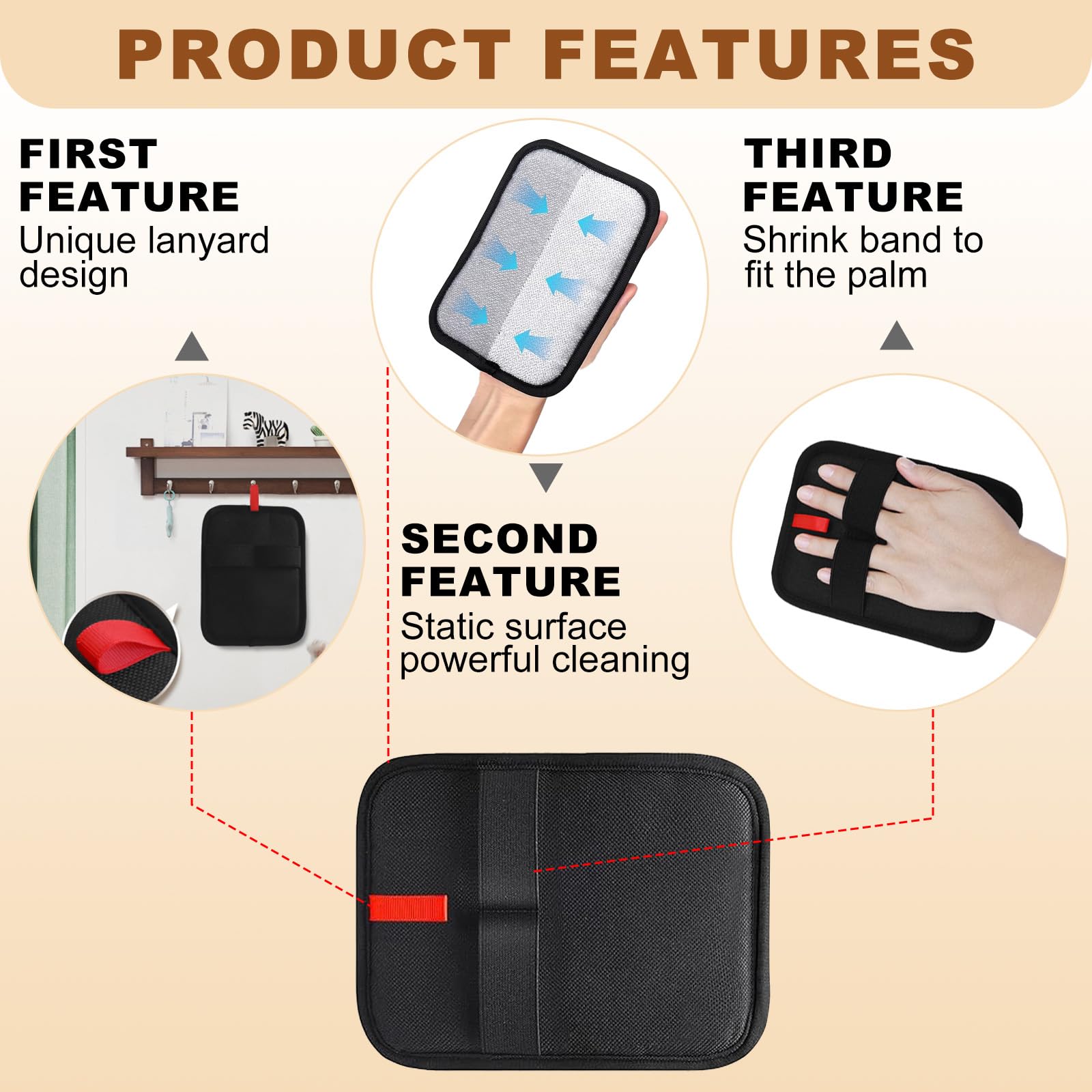 AABDTYYD 2 Pcs Pet Hair Removal Gloves - Image 4