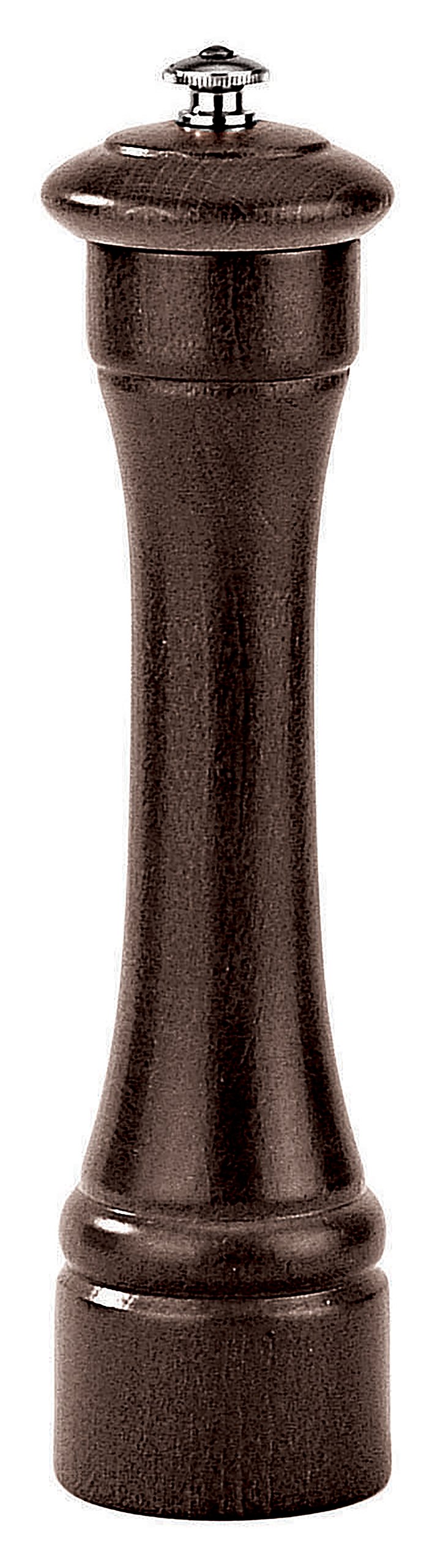 Peugeot 42742-22 Hostellerie Macinapepe, Corpo in Legno, Finitura Cioccolato, 22 cm, Macinatura Regolabile, Meccanismo in Acciaio Inox